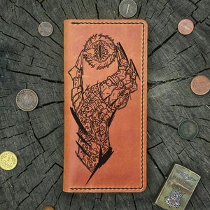 Cartera de viaje de cuero personalizada, funda de pasaporte de cuero personalizada, billetera para pasaporte, porta pasaporte, estuche de cuero para pasaporte, regalo para él o para ella