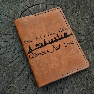 Leren paspoorthouder gepersonaliseerd, aangepaste leren paspoorthoes, paspoortportemonnee, reisportemonnee, leren paspoorthoesje, cadeau voor hem haar