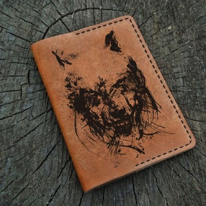 Funda de cuero para pasaporte personalizada, funda de cuero para pasaporte personalizada, billetera para pasaporte, billetera de viaje, estuche de cuero para pasaporte, regalo para él o para ella