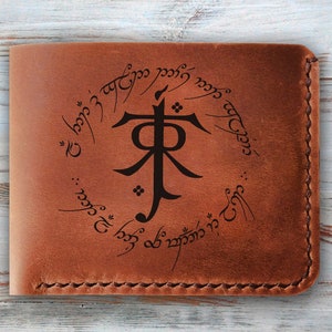 Carteira de couro masculina Carteira de couro personalizada Carteira de couro masculina Presente personalizado personalizado para homens, carteira com porta-notas, carteira bifold
