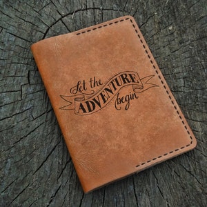 Leder Passhalter Personalisiert, Benutzerdefinierte Leder Passport Cover, Passport Brieftasche, Reise Brieftasche, Leder Passport Case, Geschenk für Ihn Sie