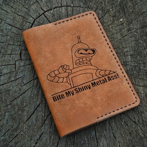 Funda de cuero para pasaporte personalizada, funda de cuero para pasaporte personalizada, billetera para pasaporte, billetera de viaje, estuche de cuero para pasaporte, regalo para él o para ella