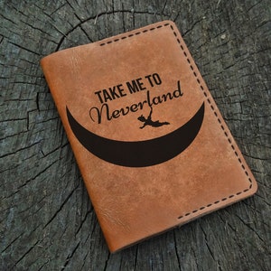 Funda de cuero para pasaporte personalizada, funda de cuero para pasaporte personalizada, billetera para pasaporte, billetera de viaje, estuche de cuero para pasaporte, regalo para él o para ella