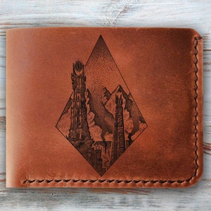 Leather Wallet Mens Personalized Leather Wallet Men’s Leather Wallet Custom Personalized Gift for Men, Anniversary Gifts, Gift for Him