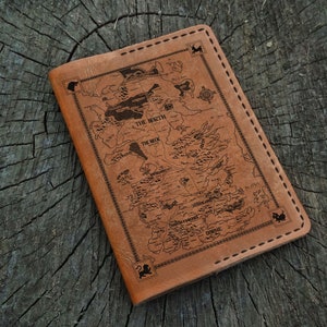 Funda de cuero para pasaporte personalizada, funda de cuero para pasaporte personalizada, billetera para pasaporte, billetera de viaje, estuche de cuero para pasaporte, regalo para él o para ella