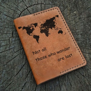 Leather Passport Holder Personalized, Custom Leather Passport Cover, Passport Wallet, Travel Wallet, Leather Passport Case, Gift for Him Her