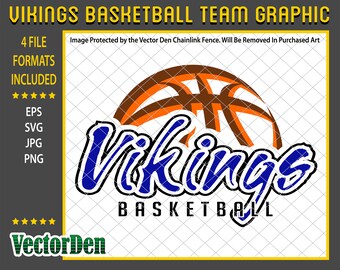 Gráfico del equipo de baloncesto de los Vikings