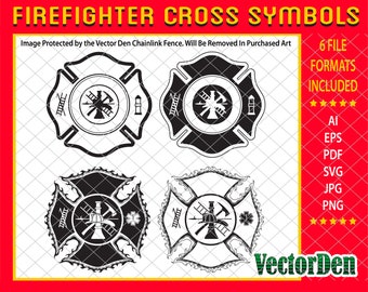 Firefighter Cross Symbols