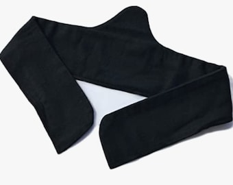 Black Cotton Bra Liners | Comfort Support Stop Rubbing