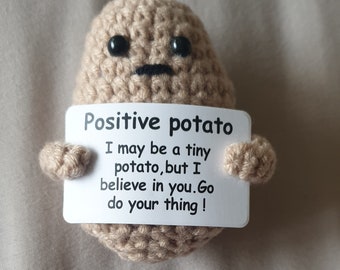 Positive Potato - Knitted Potato