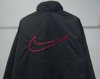 nike reversible padded jacket burgundy