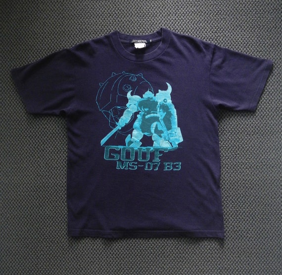 Vintage Gundam Anime T Shirt Free Shipping