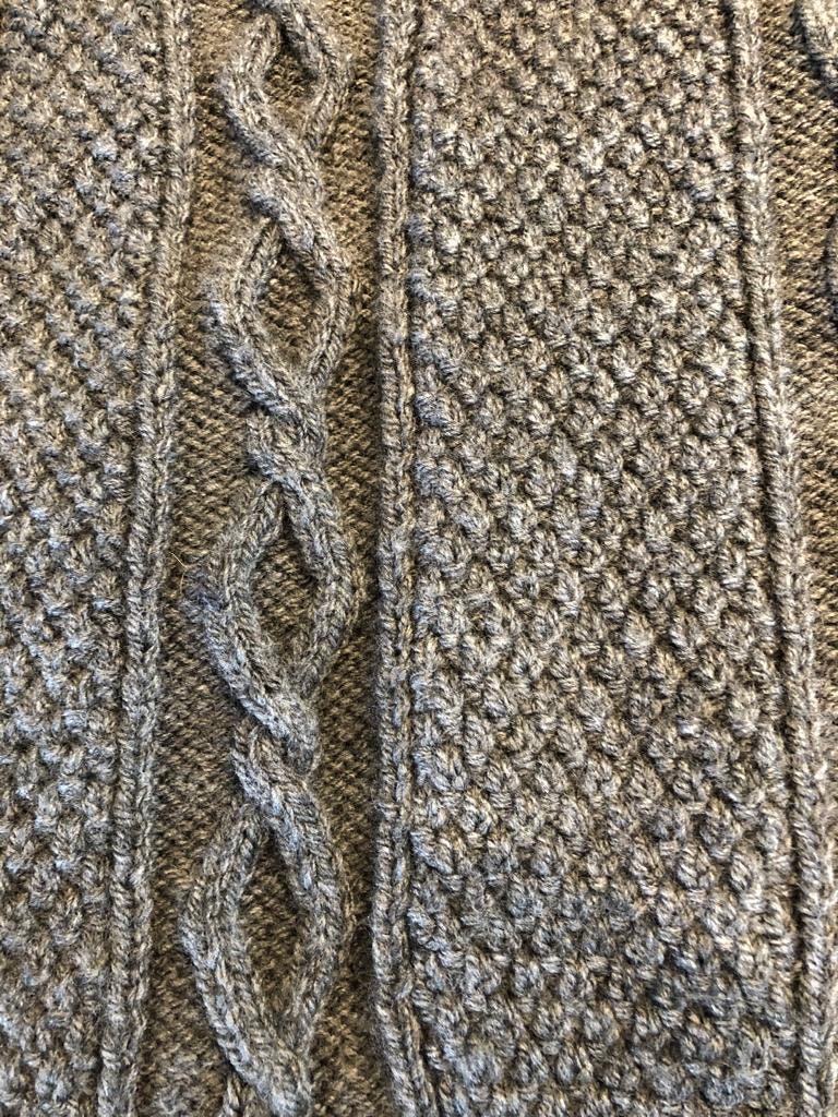 Knitting Pattern Boy's Cable & Moss Stitch Jumper / | Etsy