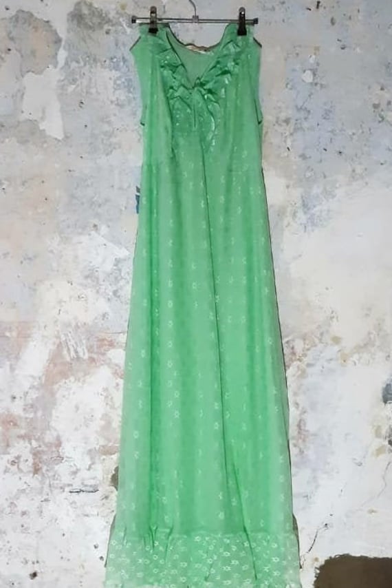 Gorgeous Green Dress/ Night Dress