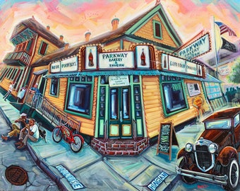 11x14 Parkway Bakery and Tavern Open Edition Print