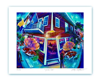 Mid-City Yacht Club Limited Edition Print