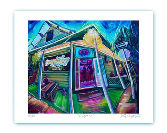 Evangeline Lounge Limited Edition Print