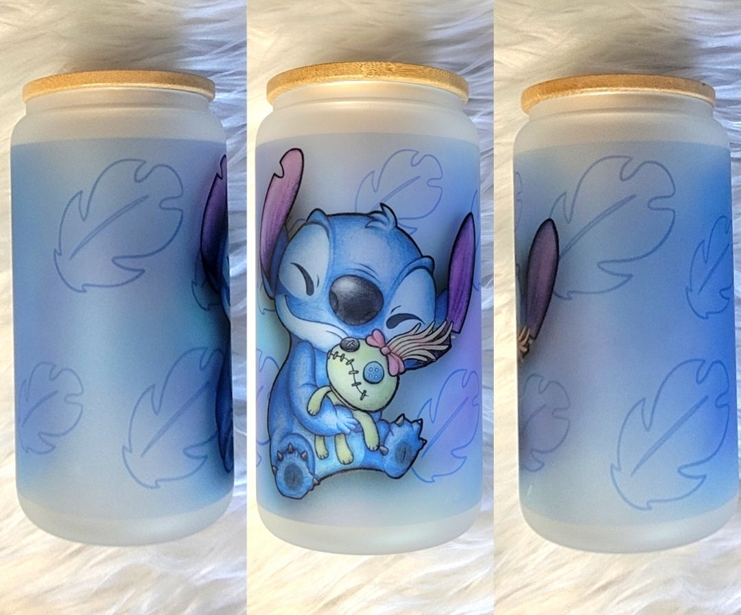  Disney Lilo & Stitch Stitch Frosted Glass : Arts