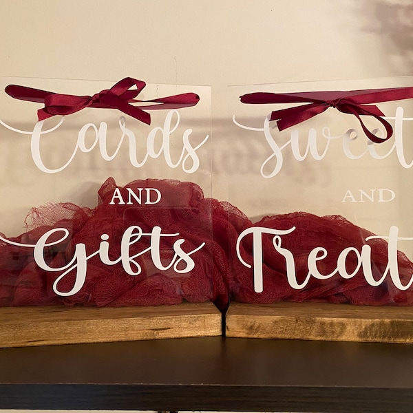 Sweets Table Sign Etsy