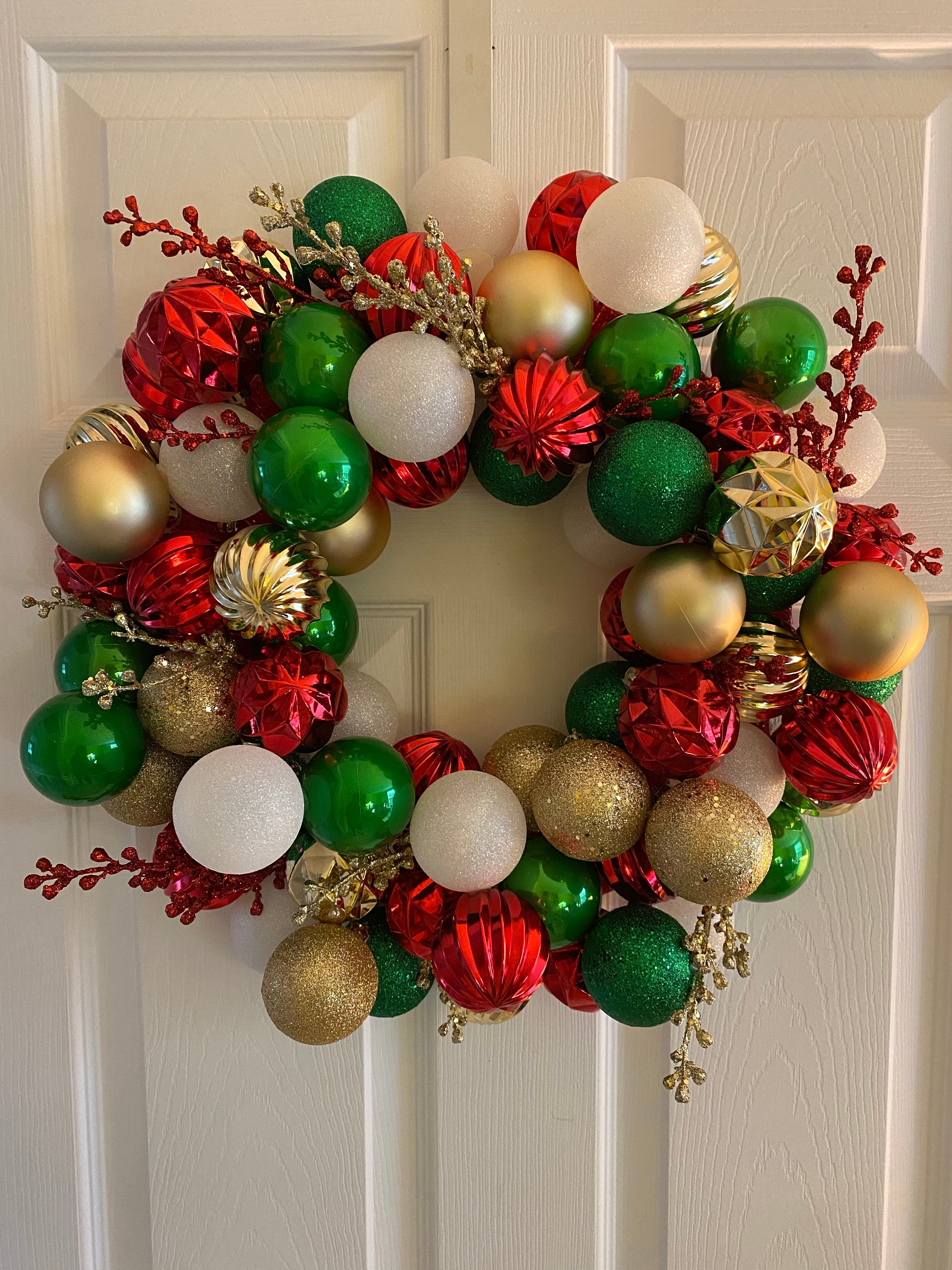 クリスマスリース 赤 緑 金❣️ayu.❣️11点セット‼️ クリスマスリース 赤 緑 金❣️ayu.❣️11点セット
