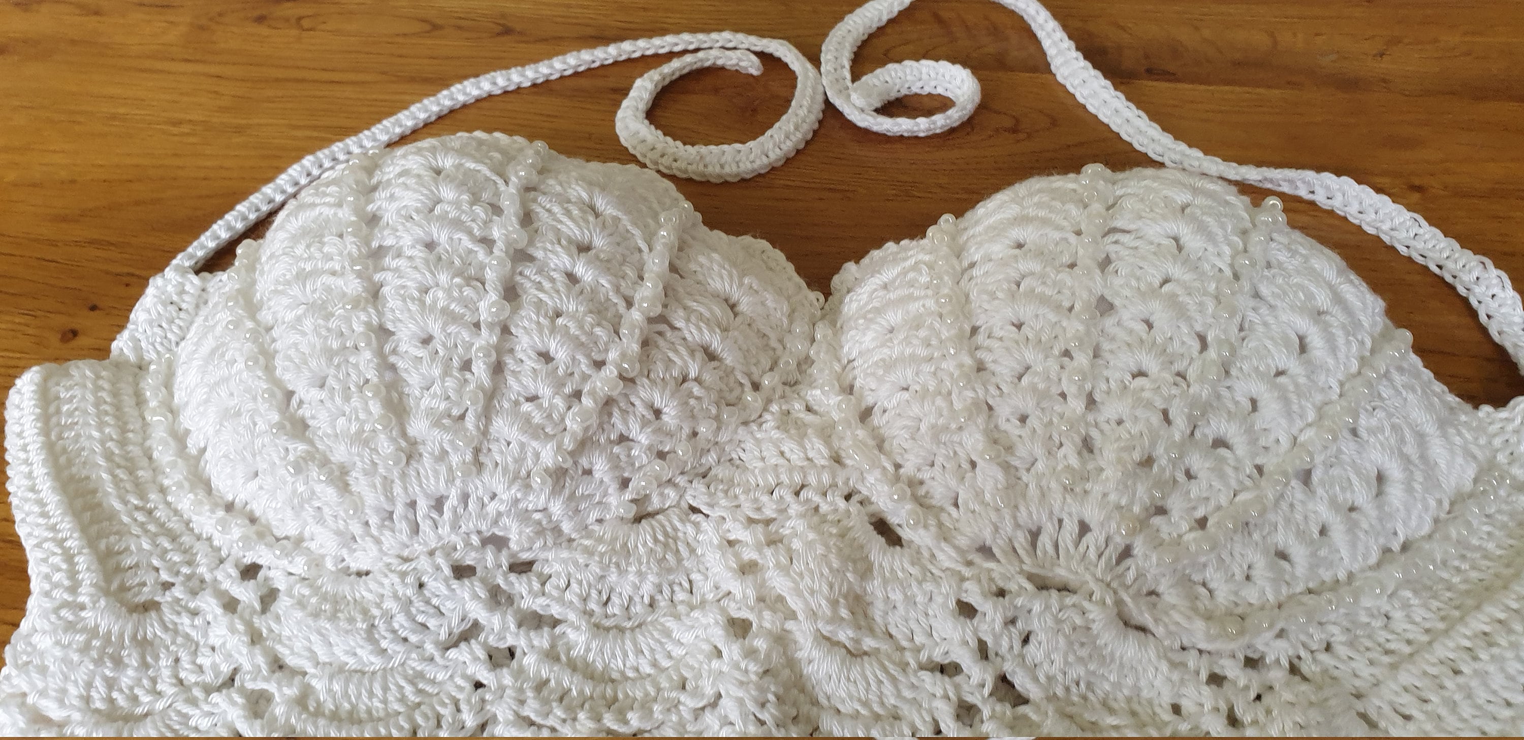 トップス EAPHI HAND CROCHET KNIT BUSTIER HAND CROCHET KNIT BUSTIER【POPUP先行】