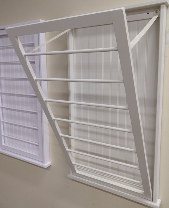 The Beadboard Drying Rack, Wall Mounted