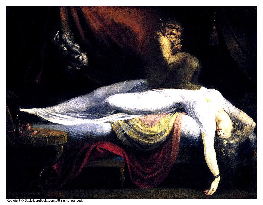 The Nightmare Henry Fuseli Hand-restored Digital Download - Etsy