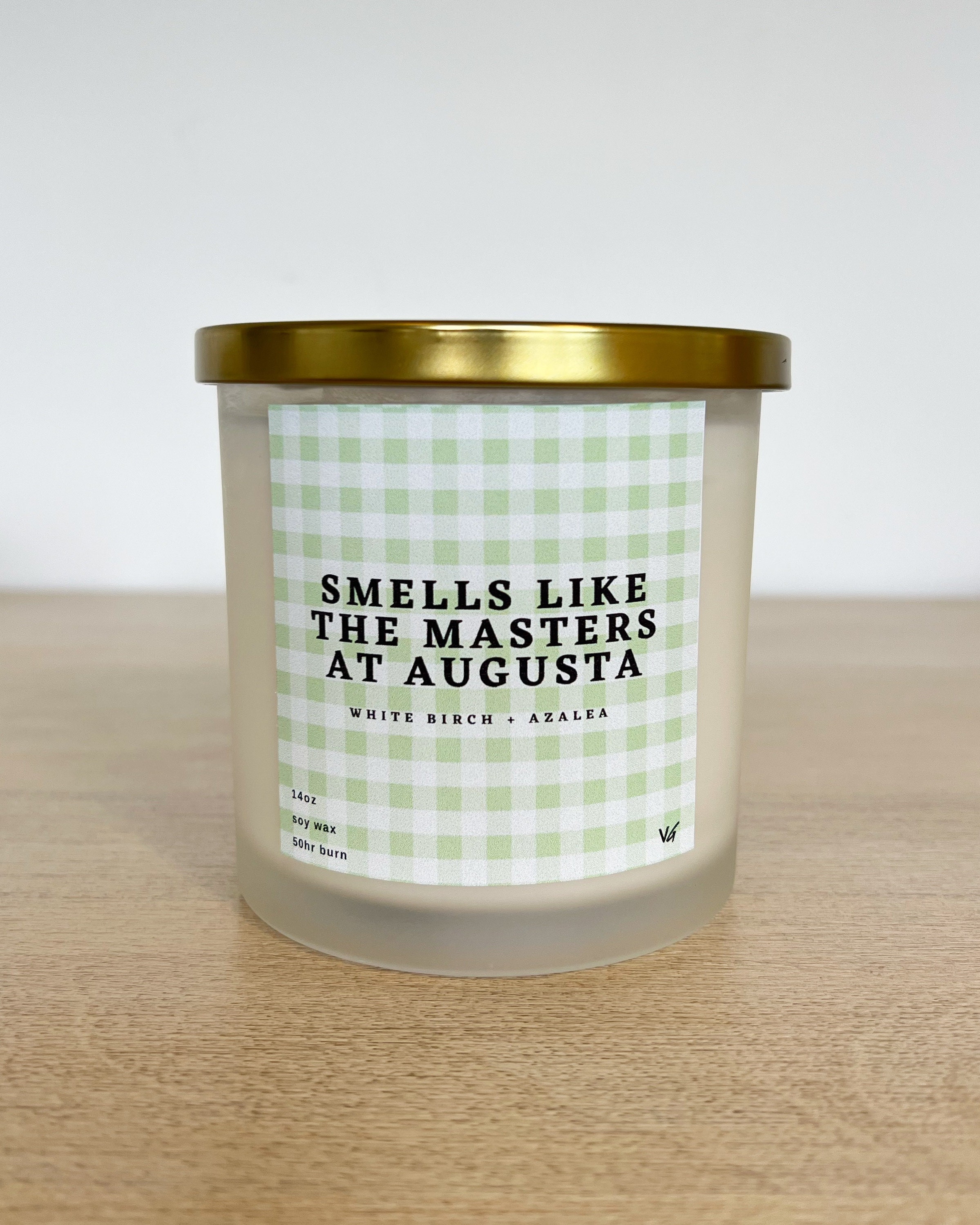 Smells Like the Masters Candle Surprise Cocktail Pairing / Etsy