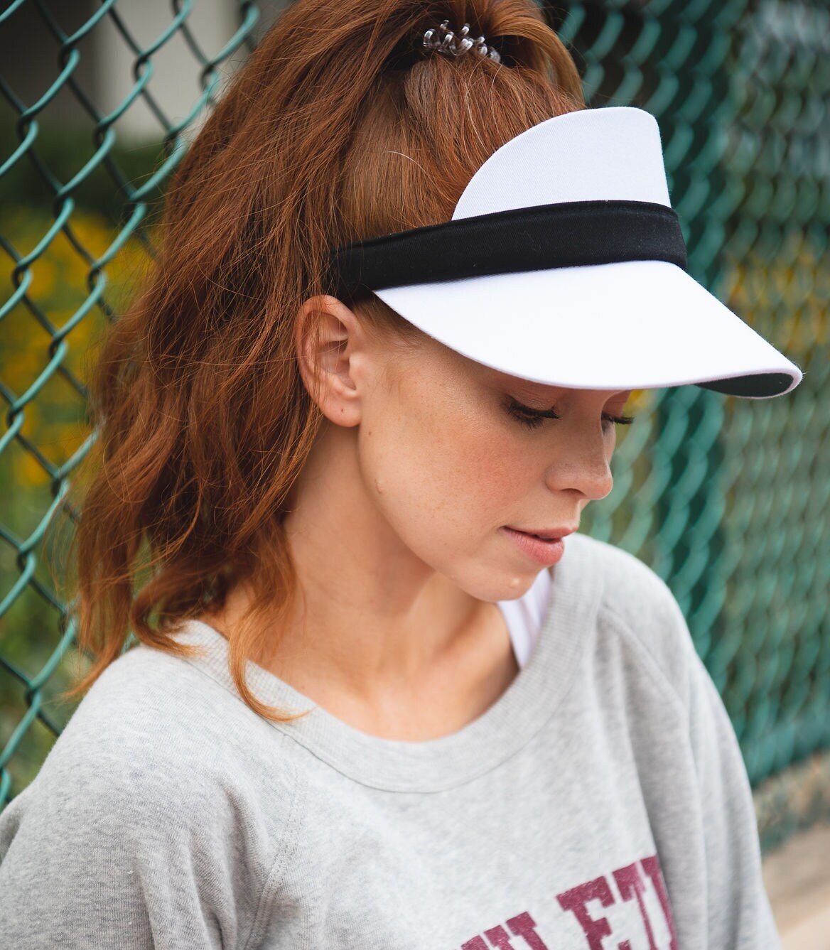 Sun Visor Wide Brim Women Visor Comfortable Visor for Ladies Etsy
