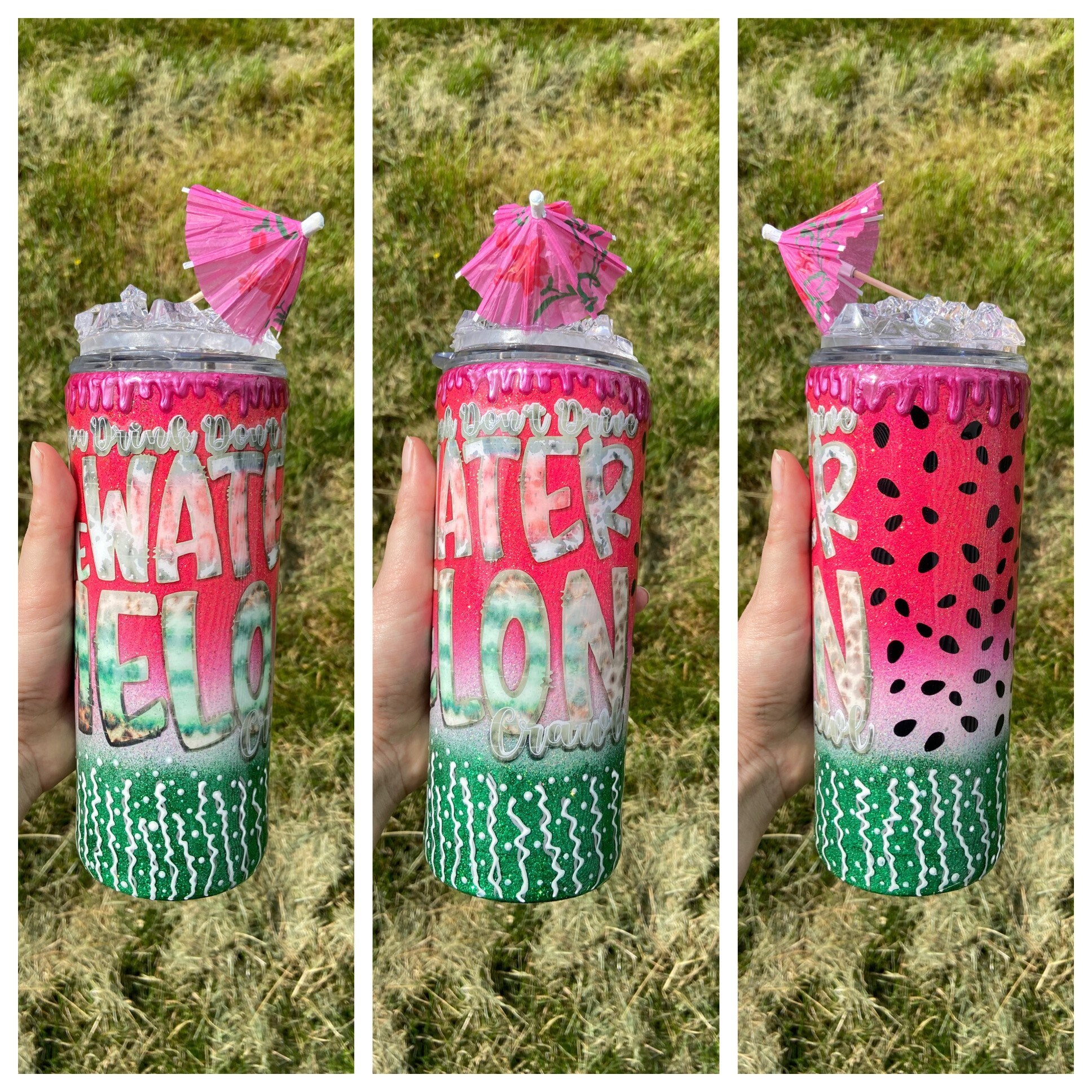 glitter thermos