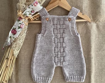 babytoly kimbell romper ポコポコ ニットロンパース Rompers - Babytoly