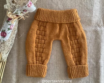 Autumn Pants Knitting Pattern | Baby Trousers Knitting Pattern | 0-24 months | in English only