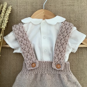 Baby Bloomers Knitting Pattern | Knit Overalls | 0-24 Months | PDF ...