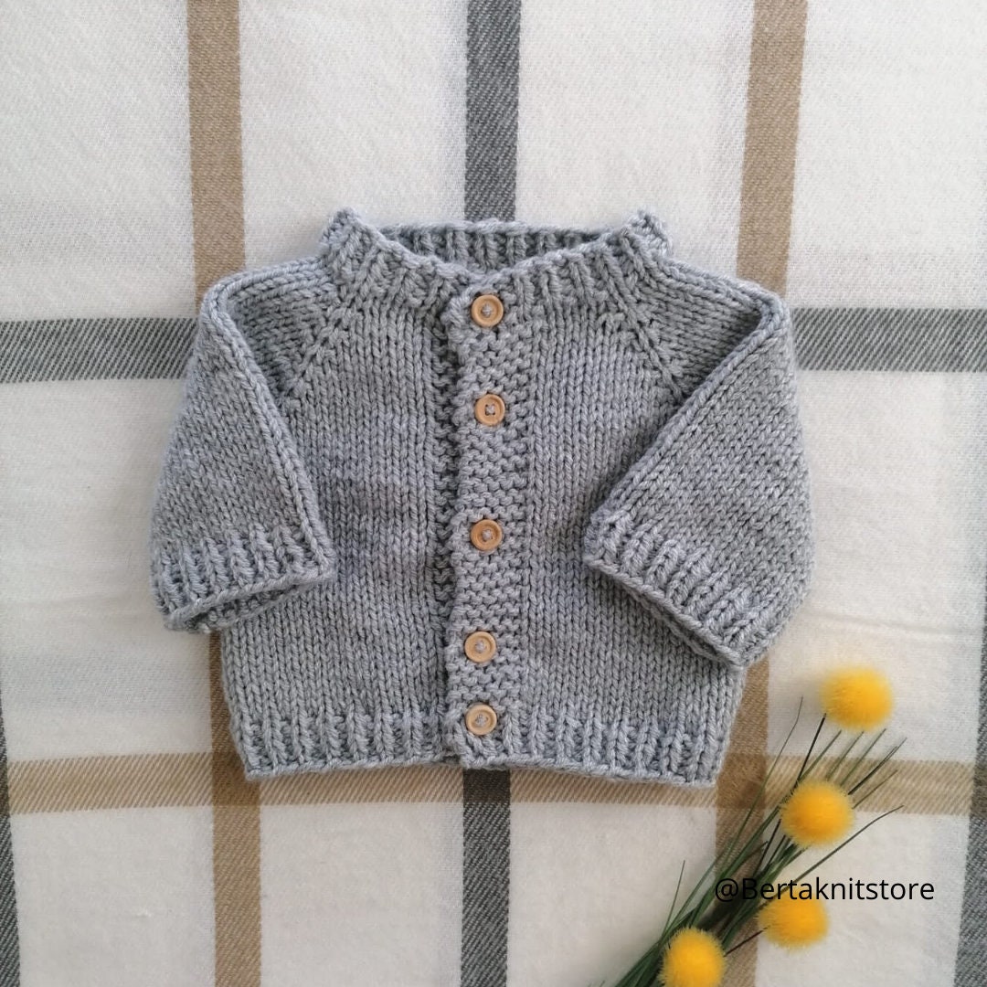 Sweet Cardigan Knitting Pattern PDF Pattern: English | Etsy