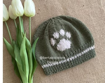 Tillie Beanie Knitting Pattern | Baby Bonnet patterns | 0-24 Months | in English only