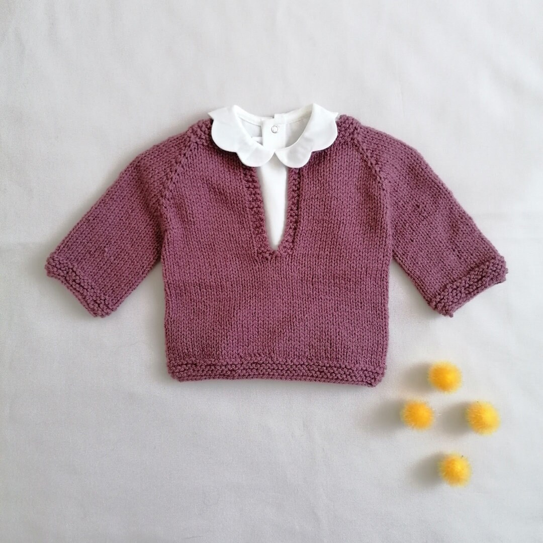 Spring Sweater PDF Knitting Pattern 