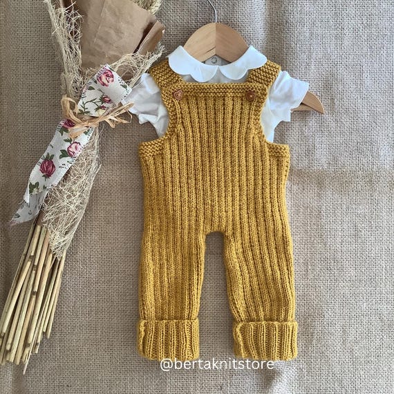 Lace Rib Dungarees Lace Rib Dungarees