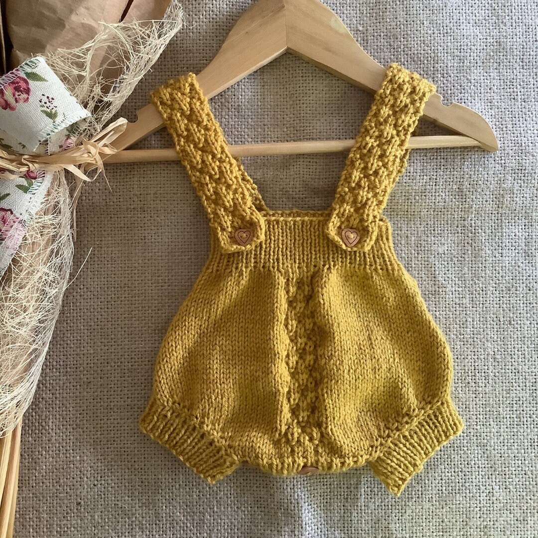 Pineapple Bloomers Knitting Pattern Baby Overalls Knitting - Etsy