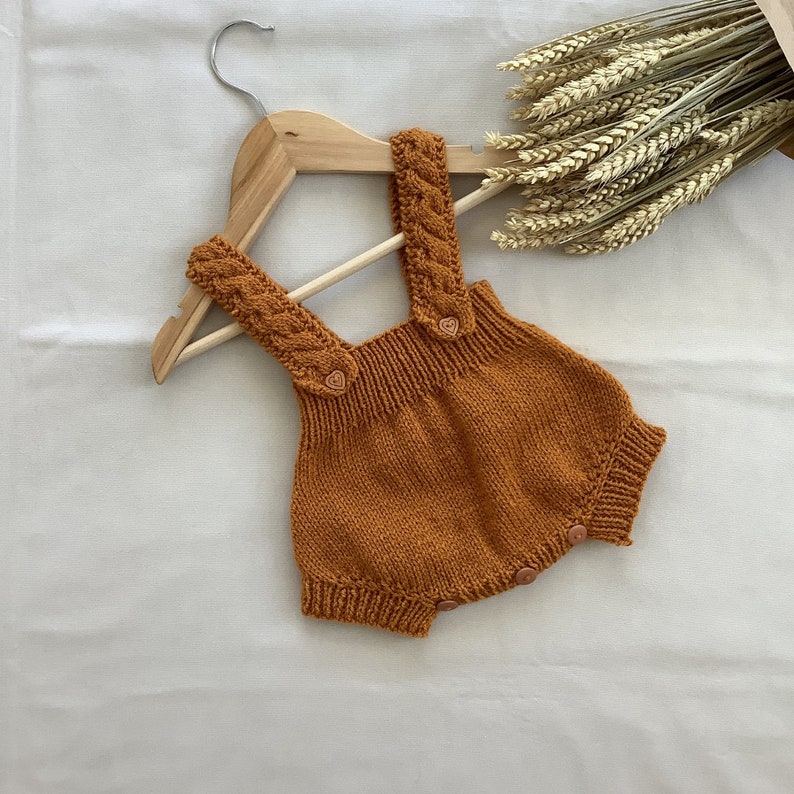 Robin Bloomers Knitting Pattern Baby Overalls Knitting - Etsy