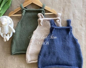 Stork Dress Knitting Pattern | Original Knitwear Design | 0-24 Months | in English only