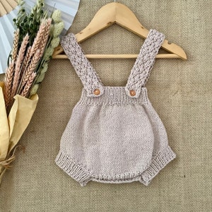 Baby Bloomers Knitting Pattern | Knit Overalls | 0-24 Months | PDF ...