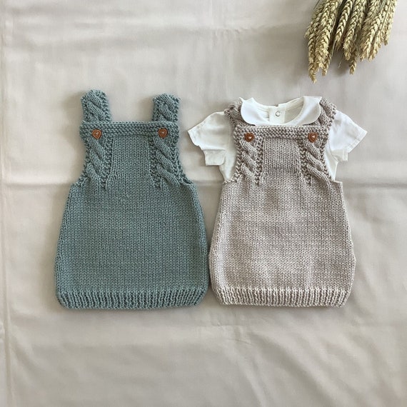 Knit baby dress pattern sales