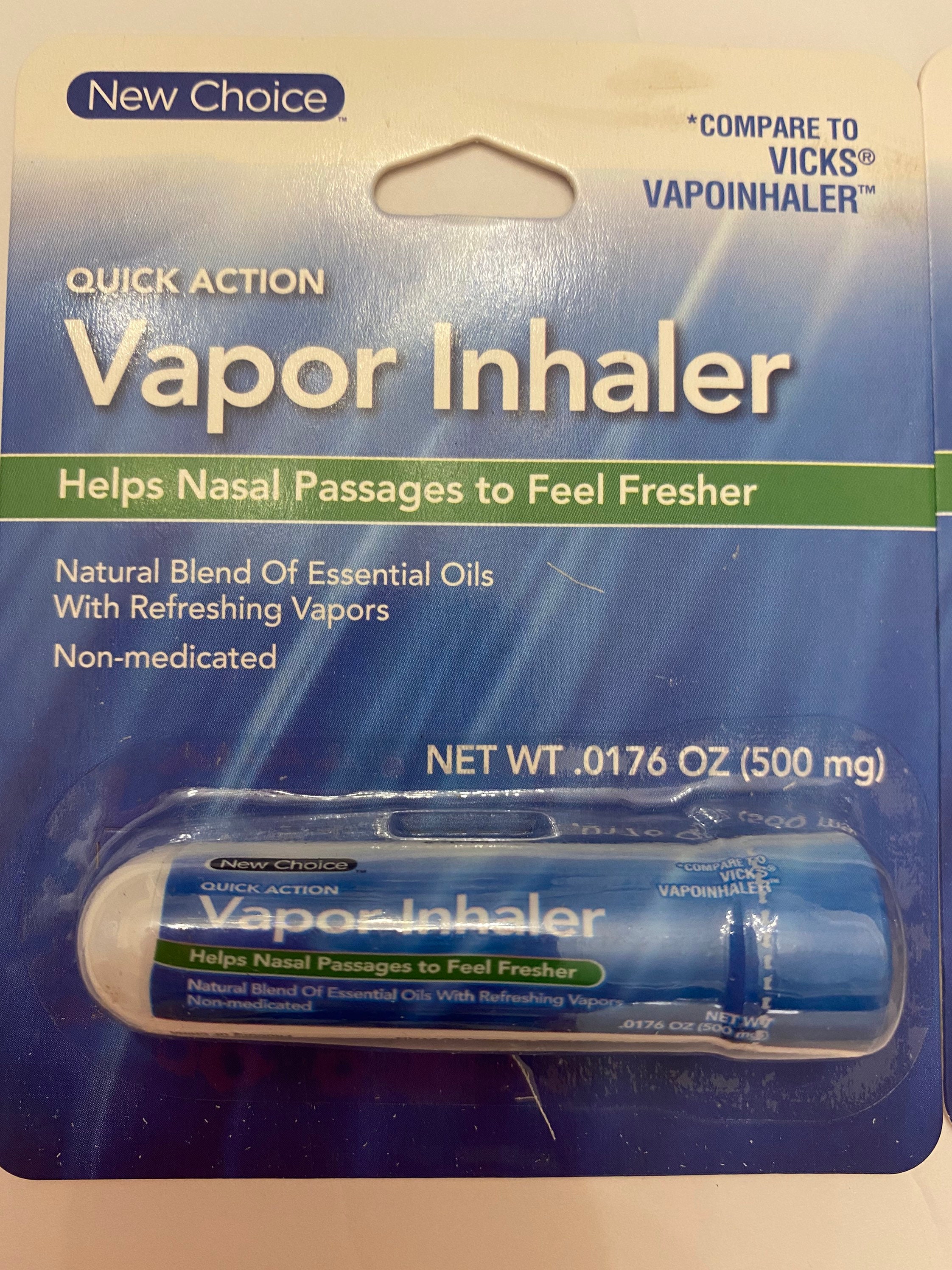 Quick Action Vapor Inhaler Compare To Vicks Vapor Inhaler Lot Etsy