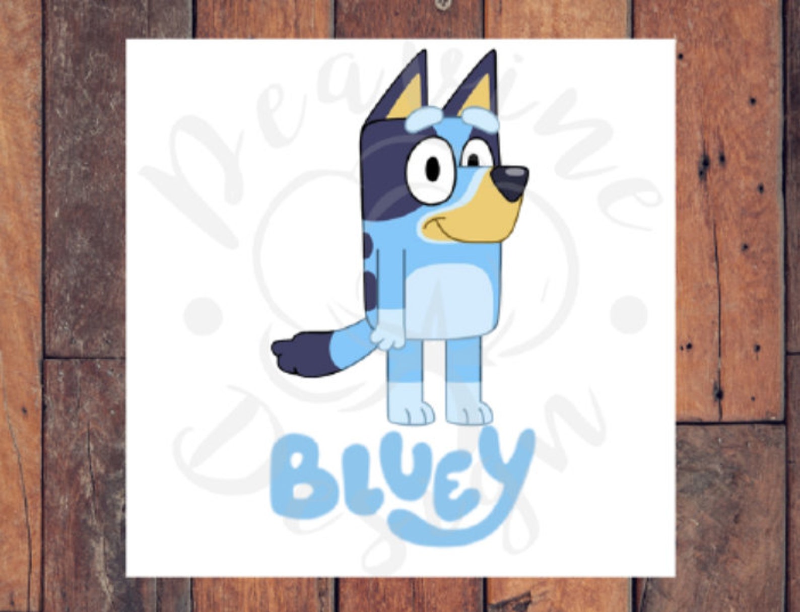 Bluey Sublimation Transfer Ready to Press Etsy