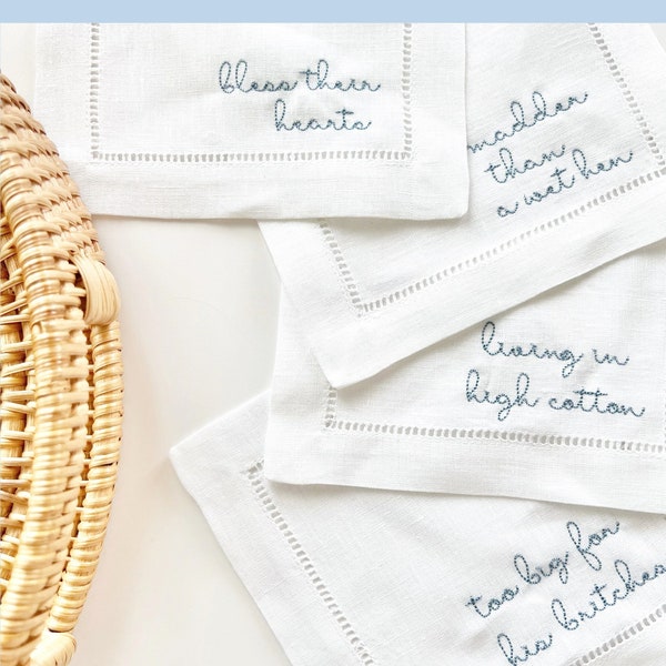 Funny Cocktail Napkins Etsy