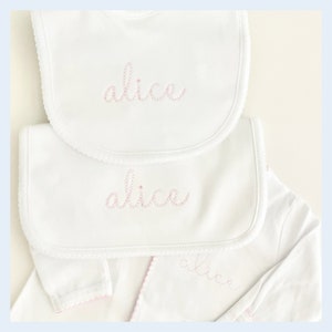 Girls Baby Bib image 8