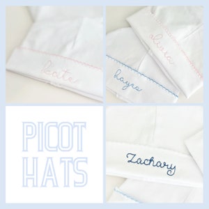 Picot Baby Hat image 1