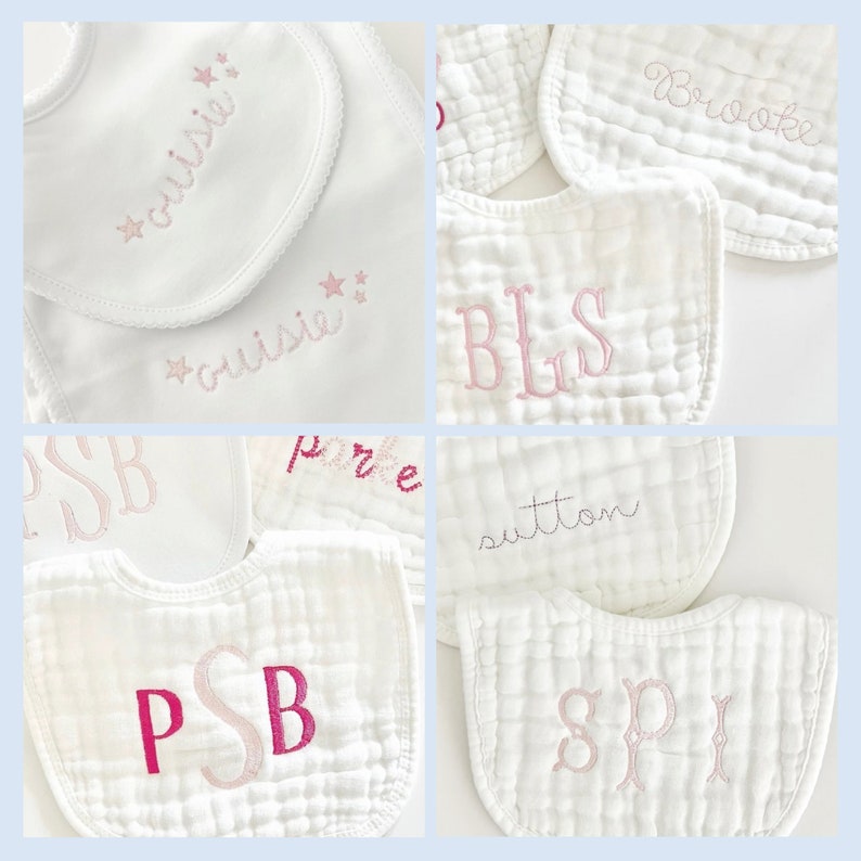 Girls Baby Bib image 1