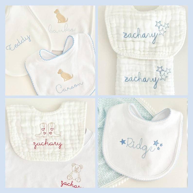 Boys Baby Bib image 1