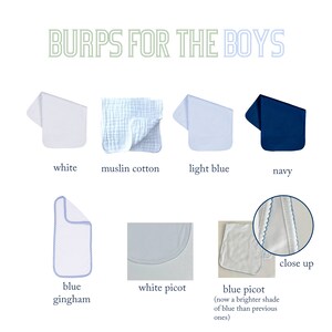 Boys Burp Cloth image 4